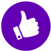 Purple Thumb icon